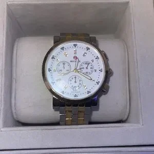 Michele | Accessories | Womens Diamond Accent Twotonesport 